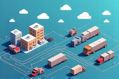 Visual representing Supply Chain Optimization